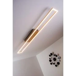 Paul Neuhaus Leuchten Paul Neuhaus Deckenleuchte LED Stahl geb&uuml;rstet, 4-flammig -LED Leuchten Verkäufe 2022 paul neuhaus deckenleuchte 8085 55 17