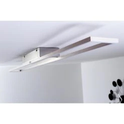 Paul Neuhaus Leuchten Paul Neuhaus Deckenleuchte LED Stahl geb&uuml;rstet, 4-flammig -LED Leuchten Verkäufe 2022 paul neuhaus deckenleuchte 8085 55 6