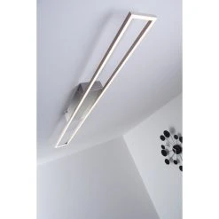 Paul Neuhaus Leuchten Paul Neuhaus Deckenleuchte LED Stahl geb&uuml;rstet, 4-flammig -LED Leuchten Verkäufe 2022 paul neuhaus deckenleuchte 8085 55 8