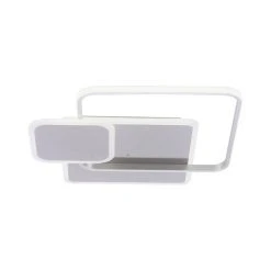 Paul Neuhaus Leuchten Paul Neuhaus EMILIO Deckenleuchte LED Silber, 1-flammig, Fernbedienung