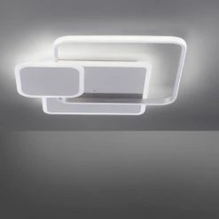 Paul Neuhaus Leuchten Paul Neuhaus EMILIO Deckenleuchte LED Silber, 1-flammig, Fernbedienung -LED Leuchten Verkäufe 2022 paul neuhaus emilio deckenleuchte 8319 55 5