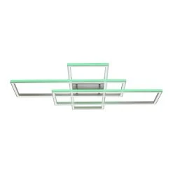Paul Neuhaus Leuchten Paul Neuhaus HELIX Deckenleuchte LED Aluminium, 6-flammig, Fernbedienung