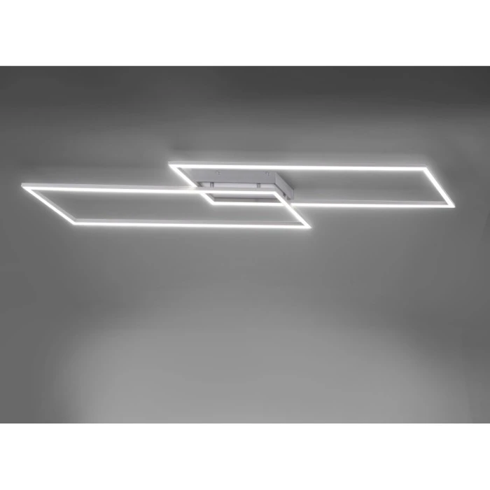 Paul Neuhaus Leuchten Paul Neuhaus INIGO Deckenleuchte LED Silber, 2-flammig 2 Paul Neuhaus Leuchten Paul Neuhaus INIGO Deckenleuchte LED Silber, 2-flammig – Bild 2