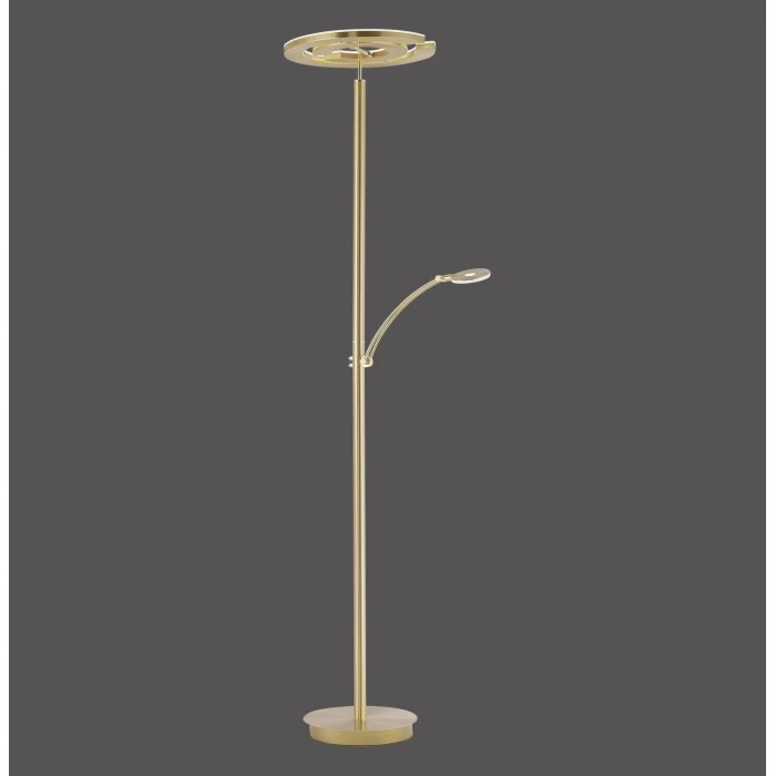 Paul Neuhaus Leuchten Paul Neuhaus MARTIN Deckenfluter LED Messing, 1-flammig 2 Paul Neuhaus Leuchten Paul Neuhaus MARTIN Deckenfluter LED Messing, 1-flammig – Bild 2