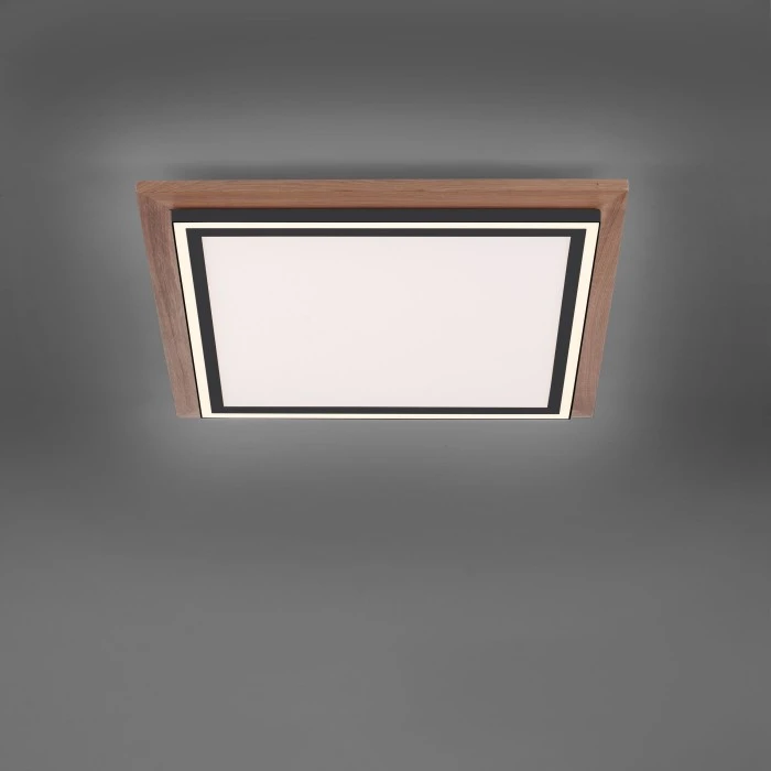 Paul Neuhaus Leuchten Paul Neuhaus PALMA Deckenleuchte LED Schwarz, Naturfarben, 2-flammig, Fernbedienung 8 Paul Neuhaus Leuchten Paul Neuhaus PALMA Deckenleuchte LED Schwarz, Naturfarben, 2-flammig, Fernbedienung – Bild 8