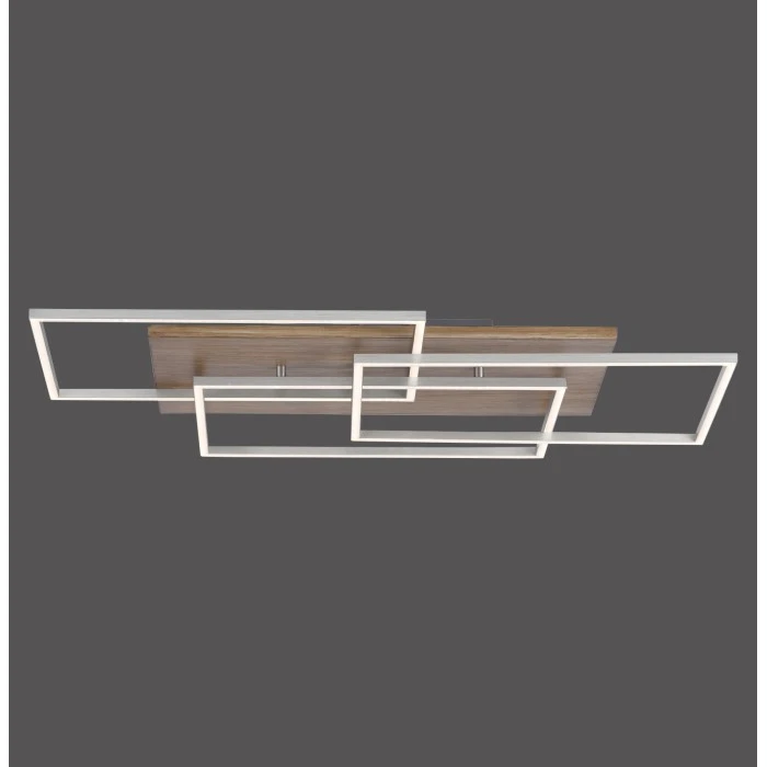 Paul Neuhaus Leuchten Paul Neuhaus PALMA Deckenleuchte LED Stahl gebürstet, Naturfarben, 1-flammig, Fernbedienung 8 Paul Neuhaus Leuchten Paul Neuhaus PALMA Deckenleuchte LED Stahl gebürstet, Naturfarben, 1-flammig, Fernbedienung – Bild 8
