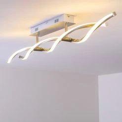 Paul Neuhaus Leuchten Paul Neuhaus POLINA Deckenleuchte LED Edelstahl, 2-flammig -LED Leuchten Verkäufe 2022 paul neuhaus polina deckenleuchte 9143 55 10