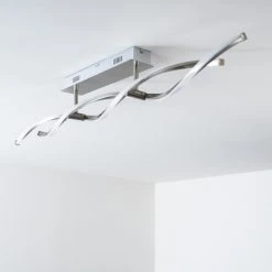 Paul Neuhaus Leuchten Paul Neuhaus POLINA Deckenleuchte LED Edelstahl, 2-flammig -LED Leuchten Verkäufe 2022 paul neuhaus polina deckenleuchte 9143 55 17