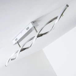 Paul Neuhaus Leuchten Paul Neuhaus POLINA Deckenleuchte LED Edelstahl, 2-flammig -LED Leuchten Verkäufe 2022 paul neuhaus polina deckenleuchte 9143 55 18