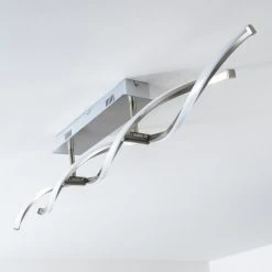 Paul Neuhaus Leuchten Paul Neuhaus POLINA Deckenleuchte LED Edelstahl, 2-flammig -LED Leuchten Verkäufe 2022 paul neuhaus polina deckenleuchte 9143 55 5