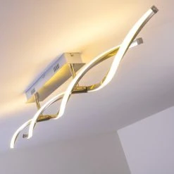 Paul Neuhaus Leuchten Paul Neuhaus POLINA Deckenleuchte LED Edelstahl, 2-flammig -LED Leuchten Verkäufe 2022 paul neuhaus polina deckenleuchte 9143 55 7