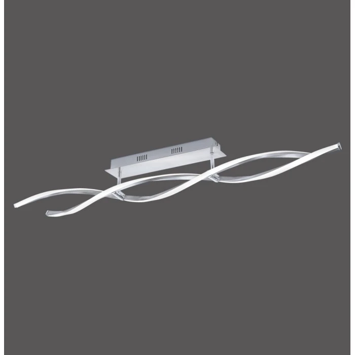 Paul Neuhaus Leuchten Paul Neuhaus Polina Deckenleuchte LED Edelstahl, 2-flammig 1 Paul Neuhaus Leuchten Paul Neuhaus Polina Deckenleuchte LED Edelstahl, 2-flammig