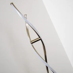 Paul Neuhaus Leuchten Paul Neuhaus POLINA Stehleuchte LED Edelstahl, 2-flammig -LED Leuchten Verkäufe 2022 paul neuhaus polina stehleuchte 9140 55 15