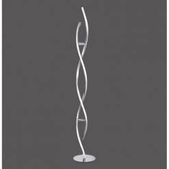 Paul Neuhaus Leuchten Paul Neuhaus Polina Stehleuchte LED Edelstahl, 2-flammig