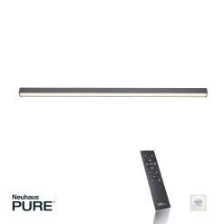 Paul Neuhaus Leuchten Paul Neuhaus PURE-LINES Deckenleuchte LED Anthrazit, 1-flammig, Fernbedienung -LED Leuchten Verkäufe 2022 paul neuhaus pure lines deckenleuchte 6021 13 3