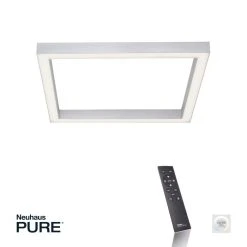 Paul Neuhaus Leuchten Paul Neuhaus PURE-LINES Deckenleuchte LED Aluminium, 1-flammig, Fernbedienung -LED Leuchten Verkäufe 2022 paul neuhaus pure lines deckenleuchte 6022 95 3