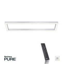 Paul Neuhaus Leuchten Paul Neuhaus PURE-LINES Deckenleuchte LED Aluminium, 1-flammig, Fernbedienung -LED Leuchten Verkäufe 2022 paul neuhaus pure lines deckenleuchte 6023 95 3