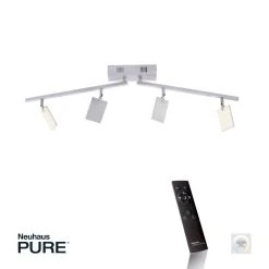 Paul Neuhaus Leuchten Paul Neuhaus PURE-MIRA Deckenleuchte LED Aluminium, 4-flammig, Fernbedienung 14 Paul Neuhaus Leuchten Paul Neuhaus PURE-MIRA Deckenleuchte LED Aluminium, 4-flammig, Fernbedienung -LED Leuchten Verkäufe 2022 paul neuhaus pure mira deckenleuchte 6356 95 3