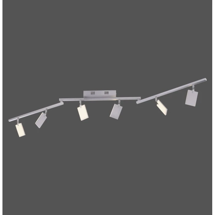 Paul Neuhaus Leuchten Paul Neuhaus PURE-MIRA Deckenleuchte LED Aluminium, 6-flammig, Fernbedienung 2 Paul Neuhaus Leuchten Paul Neuhaus PURE-MIRA Deckenleuchte LED Aluminium, 6-flammig, Fernbedienung – Bild 2