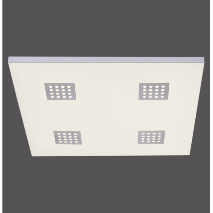 Paul Neuhaus Leuchten Paul Neuhaus PURE-NEO Deckenleuchte LED Aluminium, 4-flammig, Fernbedienung 2 Paul Neuhaus Leuchten Paul Neuhaus PURE-NEO Deckenleuchte LED Aluminium, 4-flammig, Fernbedienung – Bild 2