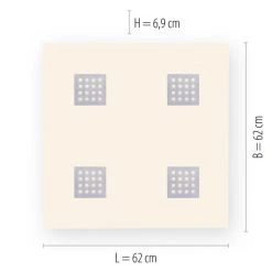 Paul Neuhaus Leuchten Paul Neuhaus PURE-NEO Deckenleuchte LED Aluminium, 4-flammig, Fernbedienung 22 Paul Neuhaus Leuchten Paul Neuhaus PURE-NEO Deckenleuchte LED Aluminium, 4-flammig, Fernbedienung -LED Leuchten Verkäufe 2022 paul neuhaus pure neo deckenleuchte 6434 95 8