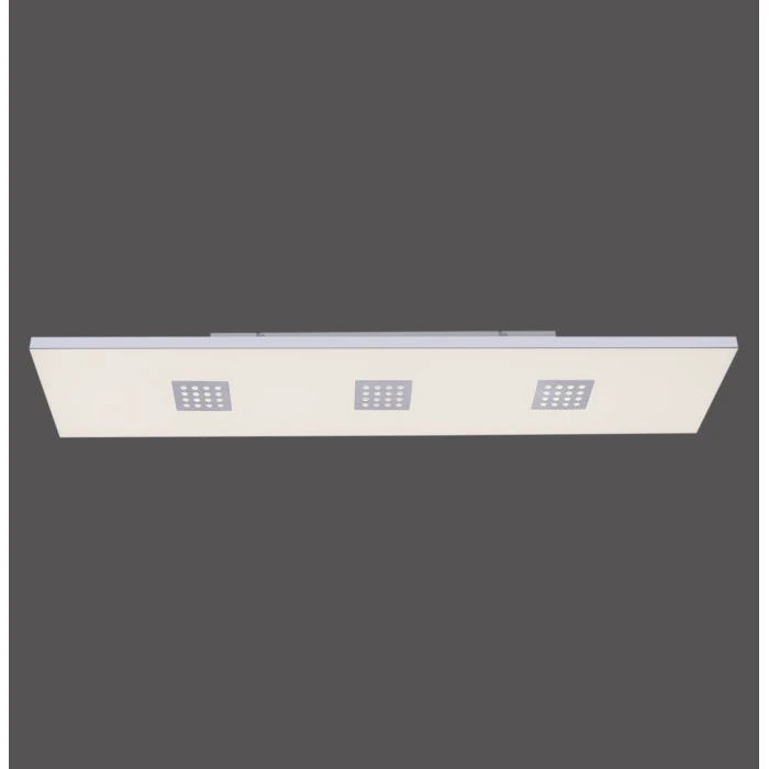 Paul Neuhaus Leuchten Paul Neuhaus PURE-NEO Deckenleuchte LED Aluminium, 3-flammig, Fernbedienung 2 Paul Neuhaus Leuchten Paul Neuhaus PURE-NEO Deckenleuchte LED Aluminium, 3-flammig, Fernbedienung – Bild 2