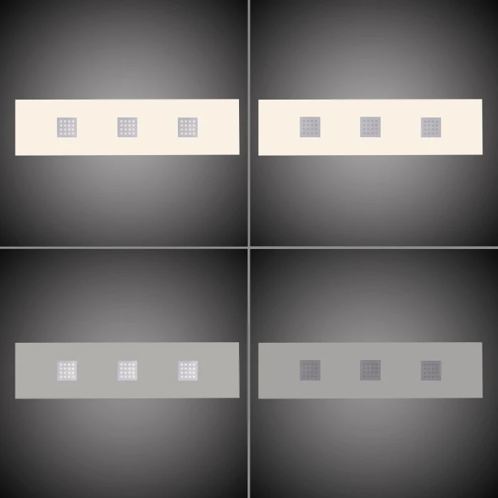 Paul Neuhaus Leuchten Paul Neuhaus PURE-NEO Deckenleuchte LED Aluminium, 3-flammig, Fernbedienung 13 Paul Neuhaus Leuchten Paul Neuhaus PURE-NEO Deckenleuchte LED Aluminium, 3-flammig, Fernbedienung – Bild 13