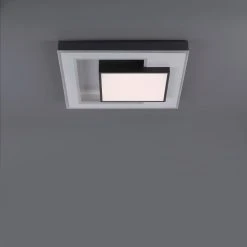 Paul Neuhaus Q-Serie Paul Neuhaus Q-ALTA Deckenleuchte LED Schwarz, 1-flammig, Fernbedienung -LED Leuchten Verkäufe 2022 paul neuhaus q alta deckenleuchte 6124 18 2