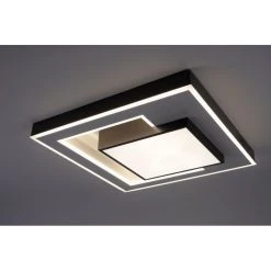 Paul Neuhaus Q-Serie Paul Neuhaus Q-ALTA Deckenleuchte LED Schwarz, 1-flammig, Fernbedienung -LED Leuchten Verkäufe 2022 paul neuhaus q alta deckenleuchte 6124 18 6