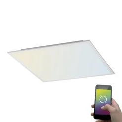 Paul Neuhaus Q-Serie Paul Neuhaus Q-Flag Deckenpanel LED Weiß, 1-flammig, Fernbedienung -LED Leuchten Verkäufe 2022 paul neuhaus q flag deckenpanel 8079 16 11