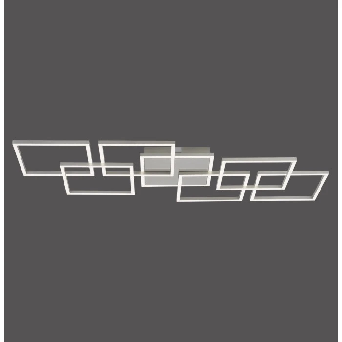 Paul Neuhaus Q-Serie Paul Neuhaus Q-INIGO Deckenleuchte LED Stahl gebürstet, 7-flammig, Fernbedienung 9 Paul Neuhaus Q-Serie Paul Neuhaus Q-INIGO Deckenleuchte LED Stahl gebürstet, 7-flammig, Fernbedienung – Bild 9