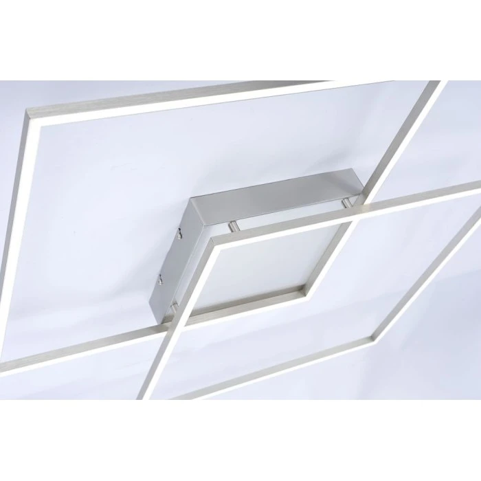 Paul Neuhaus Q-Serie Paul Neuhaus Q-Inigo Deckenleuchte LED Edelstahl, 2-flammig, Fernbedienung 4 Paul Neuhaus Q-Serie Paul Neuhaus Q-Inigo Deckenleuchte LED Edelstahl, 2-flammig, Fernbedienung – Bild 4