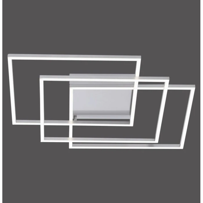 Paul Neuhaus Q-Serie Paul Neuhaus Q-INIGO Deckenleuchte LED Nickel-Matt, 3-flammig, Fernbedienung 5 Paul Neuhaus Q-Serie Paul Neuhaus Q-INIGO Deckenleuchte LED Nickel-Matt, 3-flammig, Fernbedienung – Bild 5