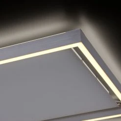 Paul Neuhaus Q-Serie Paul Neuhaus Q-KAAN Deckenleuchte LED Stahl gebürstet, 2-flammig, Fernbedienung 22 Paul Neuhaus Q-Serie Paul Neuhaus Q-KAAN Deckenleuchte LED Stahl gebürstet, 2-flammig, Fernbedienung -LED Leuchten Verkäufe 2022 paul neuhaus q kaan deckenleuchte 6532 55 8