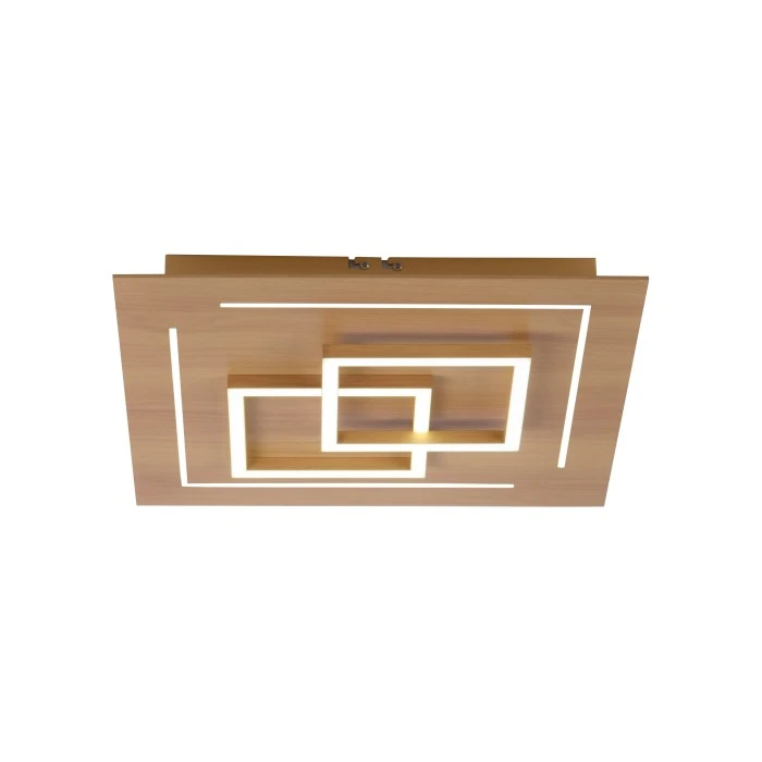 Paul Neuhaus Q-Serie Paul Neuhaus Q-LINEA Deckenleuchte LED Holz hell, 4-flammig, Fernbedienung 5 Paul Neuhaus Q-Serie Paul Neuhaus Q-LINEA Deckenleuchte LED Holz hell, 4-flammig, Fernbedienung – Bild 5