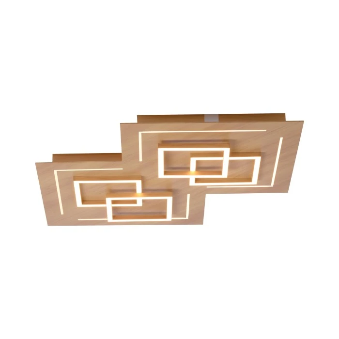 Paul Neuhaus Q-Serie Paul Neuhaus Q-LINEA Deckenleuchte LED Holz hell, 8-flammig, Fernbedienung 1 Paul Neuhaus Q-Serie Paul Neuhaus Q-LINEA Deckenleuchte LED Holz hell, 8-flammig, Fernbedienung