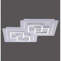 Paul Neuhaus Q-Serie Paul Neuhaus Q-LINEA Deckenleuchte LED Nickel-Matt, 8-flammig, Fernbedienung -LED Leuchten Verkäufe 2022 paul neuhaus q linea deckenleuchte 8181 95 3