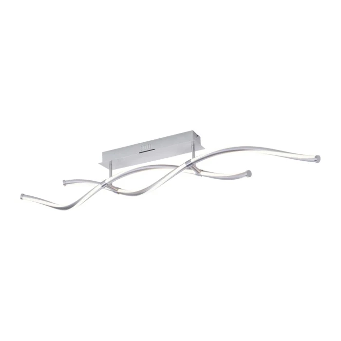 Paul Neuhaus Q-Serie Paul Neuhaus Q-MALINA Deckenleuchte LED Edelstahl, 2-flammig, Fernbedienung 4 Paul Neuhaus Q-Serie Paul Neuhaus Q-MALINA Deckenleuchte LED Edelstahl, 2-flammig, Fernbedienung – Bild 4