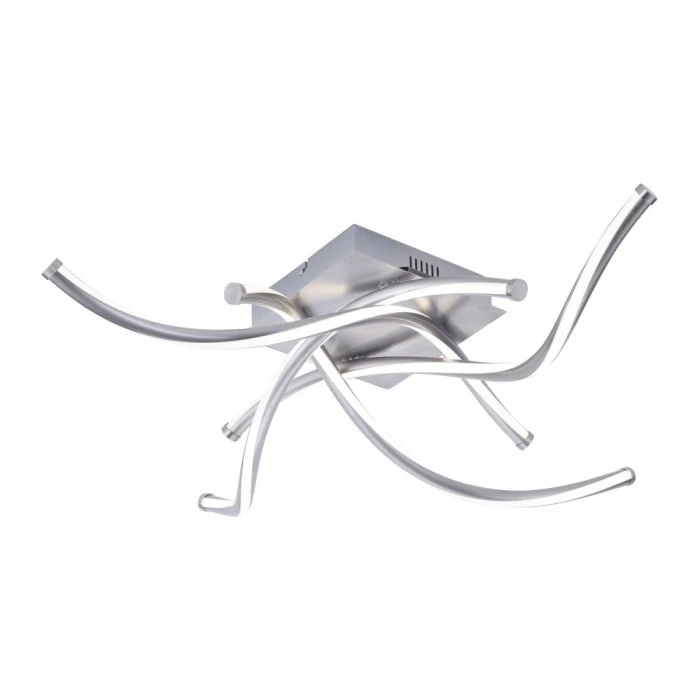 Paul Neuhaus Q-Serie Paul Neuhaus Q-MALINA Deckenleuchte LED Nickel-Matt, 4-flammig, Fernbedienung 7 Paul Neuhaus Q-Serie Paul Neuhaus Q-MALINA Deckenleuchte LED Nickel-Matt, 4-flammig, Fernbedienung – Bild 7