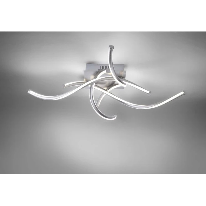 Paul Neuhaus Q-Serie Paul Neuhaus Q-MALINA Deckenleuchte LED Nickel-Matt, 4-flammig, Fernbedienung 9 Paul Neuhaus Q-Serie Paul Neuhaus Q-MALINA Deckenleuchte LED Nickel-Matt, 4-flammig, Fernbedienung – Bild 9