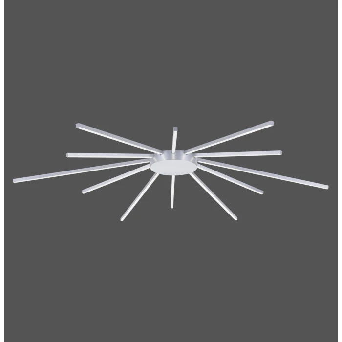 Paul Neuhaus Q-Serie Paul Neuhaus Q-SUNSHINE Deckenleuchte LED Aluminium, 12-flammig, Fernbedienung 2 Paul Neuhaus Q-Serie Paul Neuhaus Q-SUNSHINE Deckenleuchte LED Aluminium, 12-flammig, Fernbedienung – Bild 2