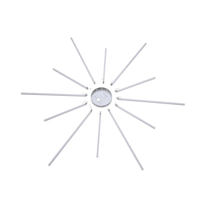 Paul Neuhaus Q-Serie Paul Neuhaus Q-SUNSHINE Deckenleuchte LED Aluminium, 12-flammig, Fernbedienung 7 Paul Neuhaus Q-Serie Paul Neuhaus Q-SUNSHINE Deckenleuchte LED Aluminium, 12-flammig, Fernbedienung – Bild 7