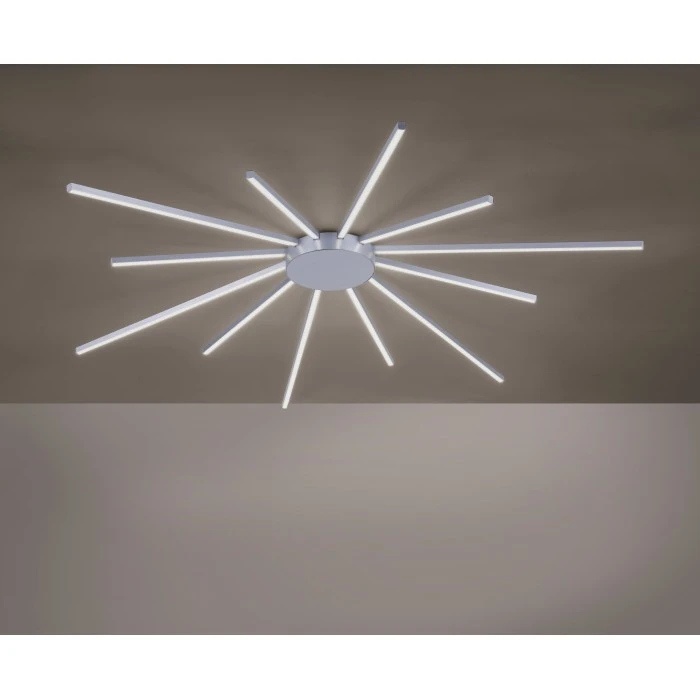 Paul Neuhaus Q-Serie Paul Neuhaus Q-SUNSHINE Deckenleuchte LED Aluminium, 12-flammig, Fernbedienung 8 Paul Neuhaus Q-Serie Paul Neuhaus Q-SUNSHINE Deckenleuchte LED Aluminium, 12-flammig, Fernbedienung – Bild 8