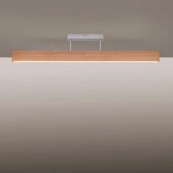 Paul Neuhaus Q-Serie Paul Neuhaus Q-TIMBER Deckenleuchte LED Holz hell, 1-flammig, Fernbedienung -LED Leuchten Verkäufe 2022 paul neuhaus q timber deckenleuchte 6221 79 7