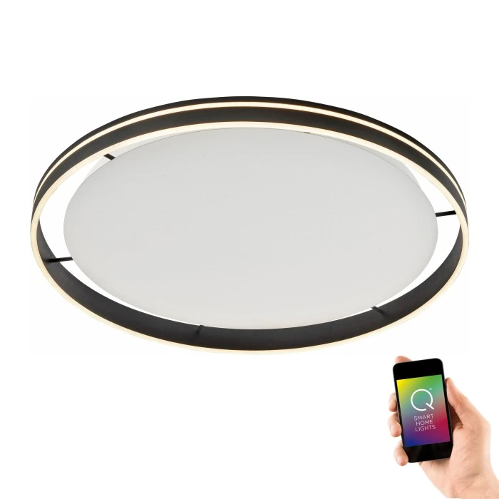 Paul Neuhaus Q-Serie Paul Neuhaus Q-VITO Deckenleuchte LED Anthrazit, 1-flammig, Fernbedienung 1 Paul Neuhaus Q-Serie Paul Neuhaus Q-VITO Deckenleuchte LED Anthrazit, 1-flammig, Fernbedienung