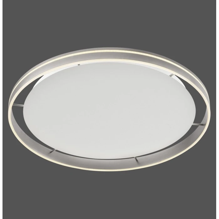 Paul Neuhaus Q-Serie Paul Neuhaus Q-VITO Deckenleuchte LED Edelstahl, 1-flammig, Fernbedienung 2 Paul Neuhaus Q-Serie Paul Neuhaus Q-VITO Deckenleuchte LED Edelstahl, 1-flammig, Fernbedienung – Bild 2