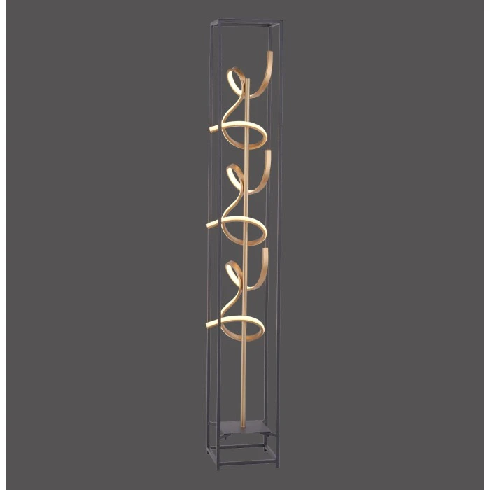 Paul Neuhaus Leuchten Paul Neuhaus SELINA Stehleuchte LED Schwarz, 3-flammig 2 Paul Neuhaus Leuchten Paul Neuhaus SELINA Stehleuchte LED Schwarz, 3-flammig – Bild 2