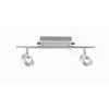 Paul Neuhaus Leuchten Paul Neuhaus SILEDA Deckenleuchte Aluminium, 2-flammig
