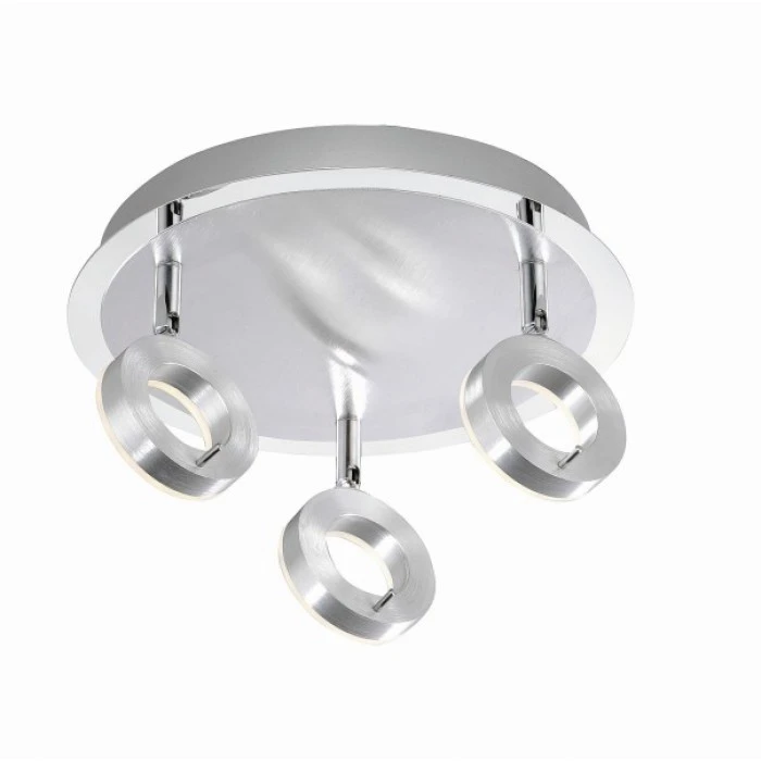 Paul Neuhaus Leuchten Paul Neuhaus SILEDA Deckenleuchte Aluminium, 3-flammig 1 Paul Neuhaus Leuchten Paul Neuhaus SILEDA Deckenleuchte Aluminium, 3-flammig