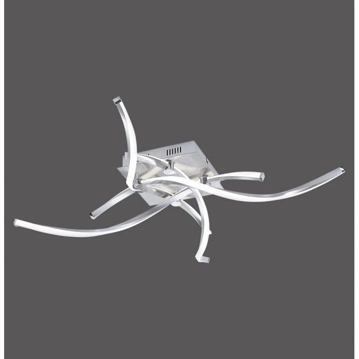 Paul Neuhaus Leuchten Paul Neuhaus Wellington Deckenleuchte LED Aluminium, 4-flammig 1 Paul Neuhaus Leuchten Paul Neuhaus Wellington Deckenleuchte LED Aluminium, 4-flammig